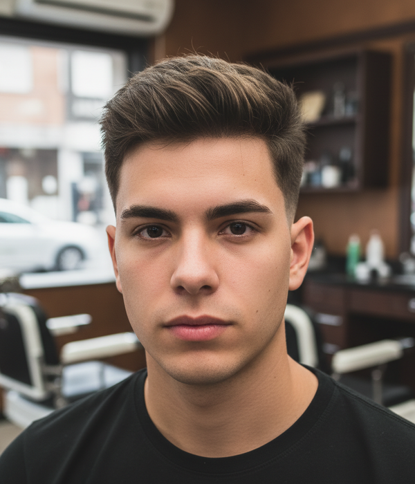 Corte Textured Crop
